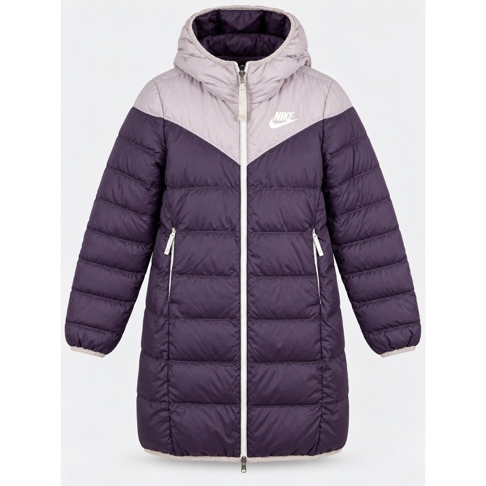 Nike Sportswear Windrunner Down Fill Parka Women S Purple Puffer Jacket Coat